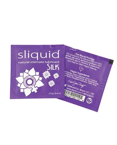 Sliquid Sliquid Naturals Silk 17 oz Pillow Vibrators Sliquid Sliquid Naturals Silk 17 oz Pillow Vibrators