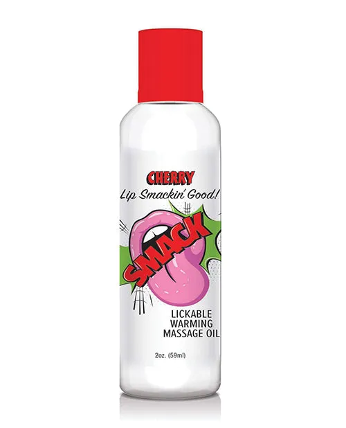 Smack Lickable Massage Oil 2oz Passion Fruit Smack Couples