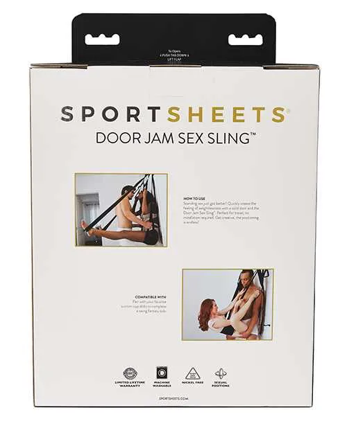 Sportsheets Door Jam Sex Sling Black Sportsheets Anal