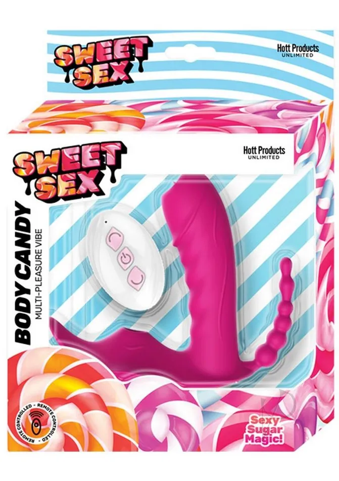 Sweet Sex Female Sex Toys Sweet Sex Body Candy Silicone Rechargeable Stimulator with Remote Control Magenta Sweet Sex Female Sex Toys Sweet Sex Body Candy Silicone Rechargeable Stimulator with Remote Control Magenta