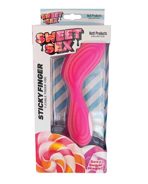 Sweet Sex Sticky Finger Flexible Finger Vibe Magenta Sweet Sex Vibrators Sweet Sex Sticky Finger Flexible Finger Vibe Magenta Sweet Sex Vibrators