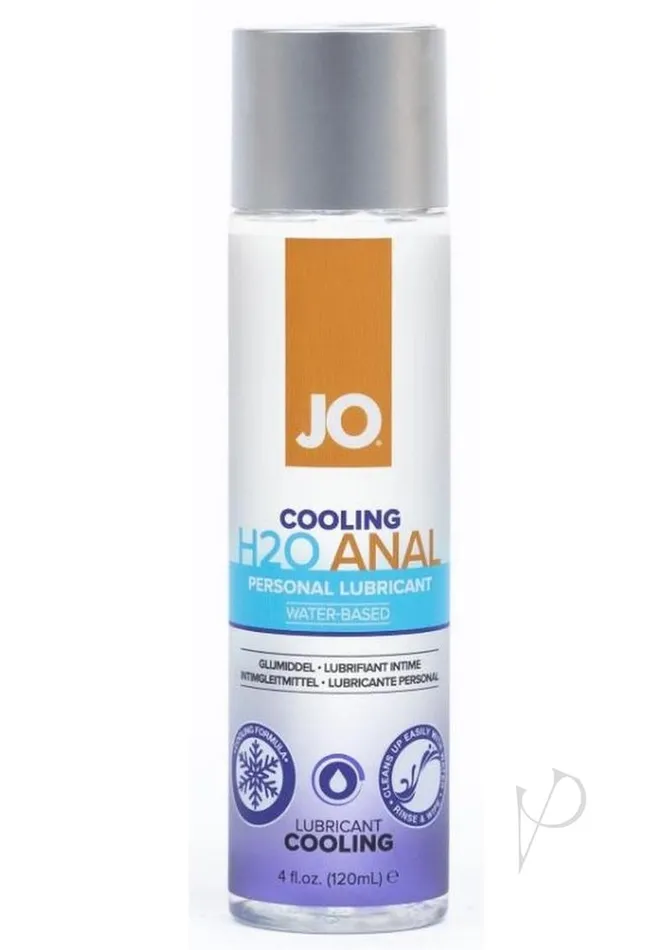 System Jo Lubricants JO H2O Anal Water Based Cooling Lubricant 4oz