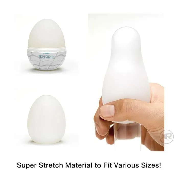 Tenga Male Sex Toys Easy Beat Egg New Standard Masturbator Six Pack