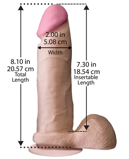 The Realistic Cock Dildos The Realistic Cock Ultraskyn Dildo 8in Vanilla The Realistic Cock Dildos The Realistic Cock Ultraskyn Dildo 8in Vanilla