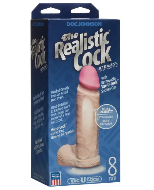 The Realistic Cock Dildos The Realistic Cock Ultraskyn Dildo 8in Vanilla The Realistic Cock Dildos The Realistic Cock Ultraskyn Dildo 8in Vanilla