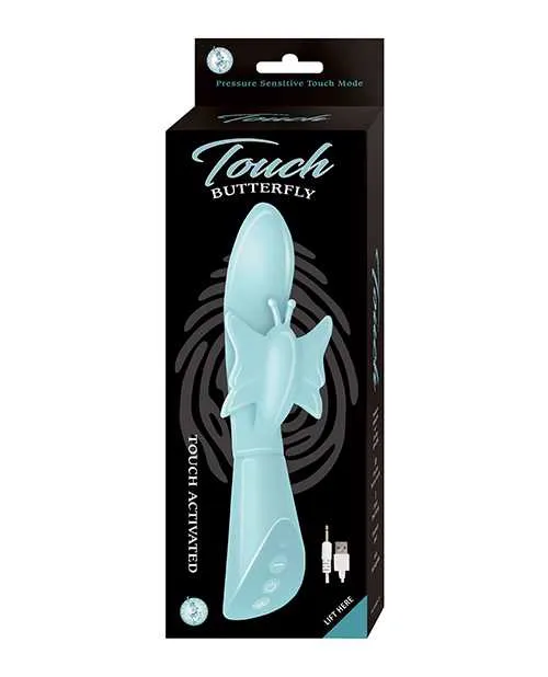 Touch Female Sex Toys Touch Butterfly Silicone Rechargeable Rabbit Vibrator Aqua Touch Female Sex Toys Touch Butterfly Silicone Rechargeable Rabbit Vibrator Aqua