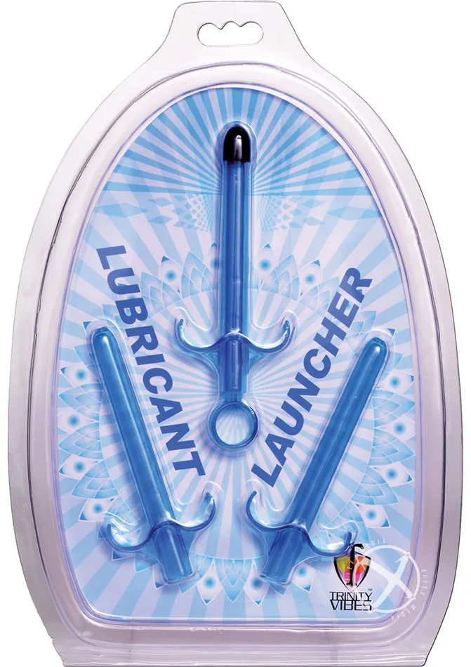 Trinity Vibes Anal Trinity Vibes Lubricant Launcher Set Of 3 Blue