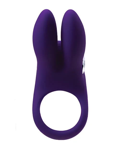 VeDO Sexy Bunny Rechargeable Ring Deep Purple Vedo Vibrators VeDO Sexy Bunny Rechargeable Ring Deep Purple Vedo Vibrators