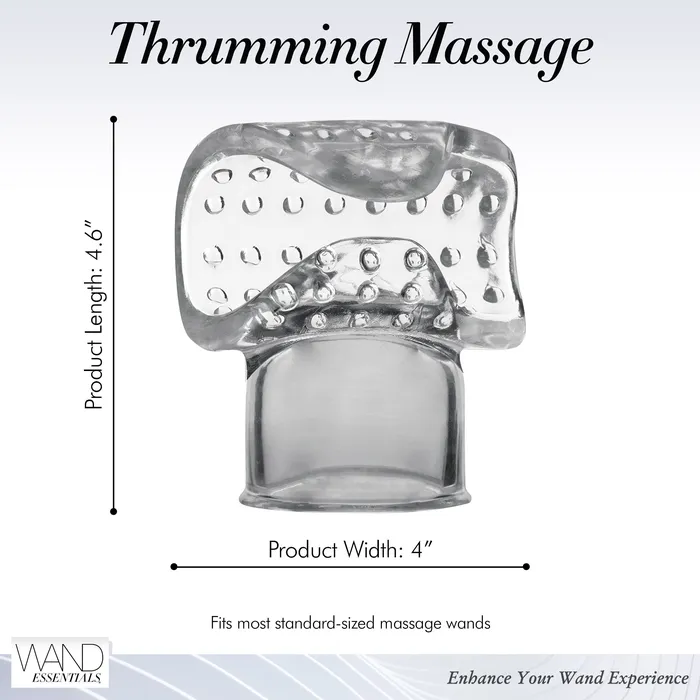 VibraStroke Masturbator Wand Attachment Wand Essentials Male Sex Toys
