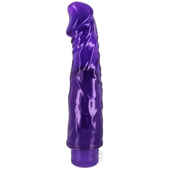 Vibrators Boyzshop Smooth Purple Vibrating Dildo