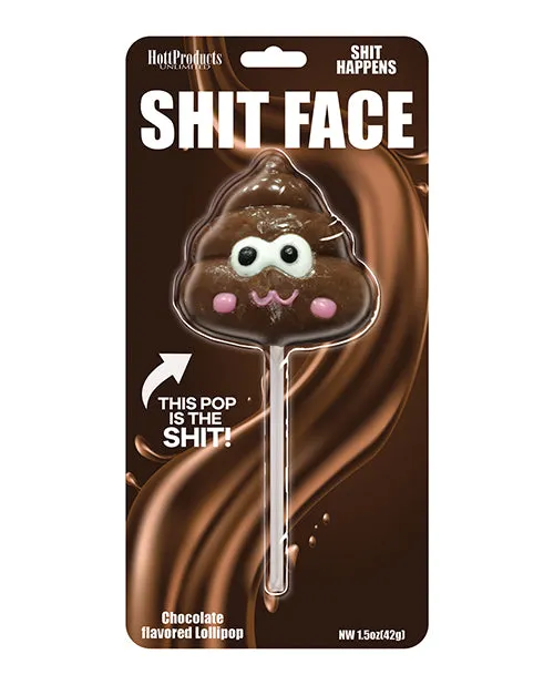 Vibrators Hott Products Shit Face Chocolate Flavored Poop Pop
