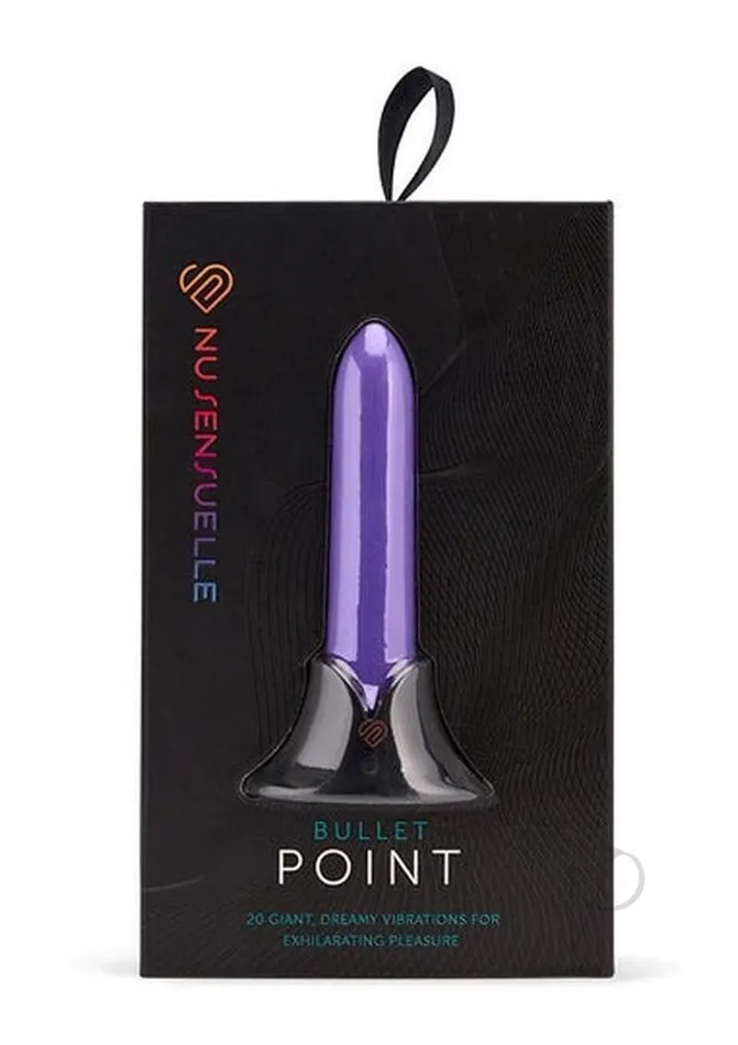 Vibrators Nu Sensuelle Nu Sensuelle Point Rechargeable Silicone Bullet Purple Vibrators Nu Sensuelle Nu Sensuelle Point Rechargeable Silicone Bullet Purple