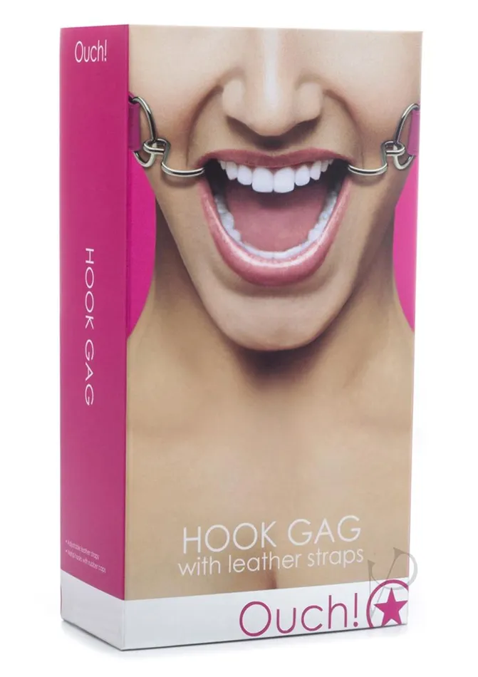 Vibrators Ouch Hook Gag Pink Ouch