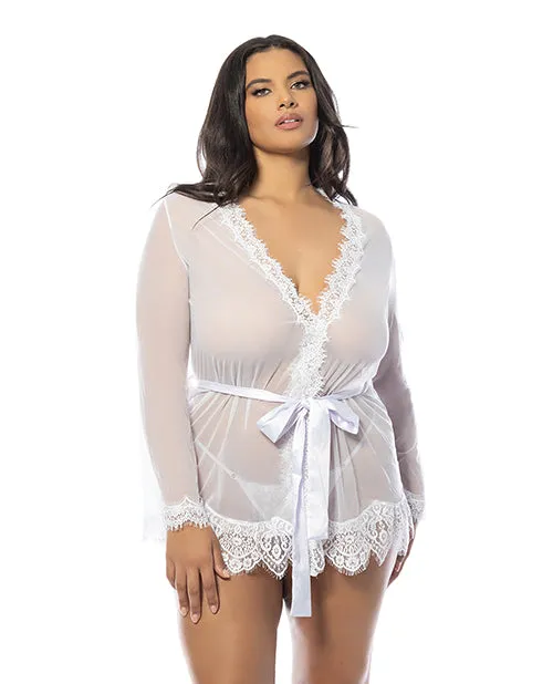 Vibrators Provence Short Robe White 1X2X Oh La La Cheri