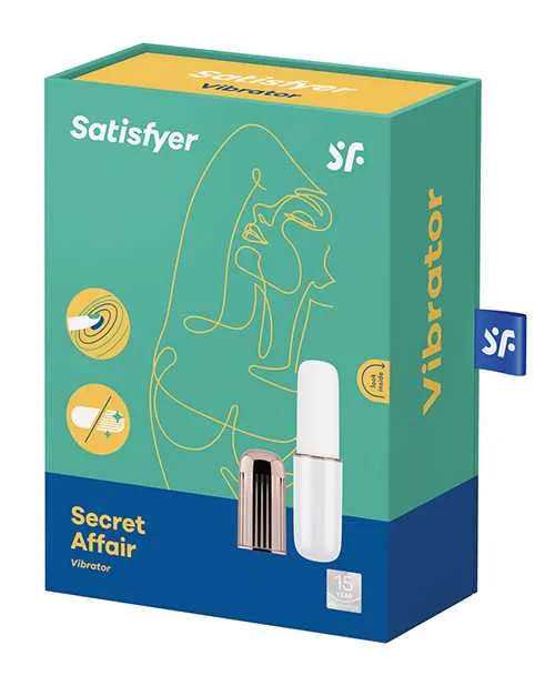 Vibrators Satisfyer Satisfyer Secret Affair White Vibrators Satisfyer Satisfyer Secret Affair White