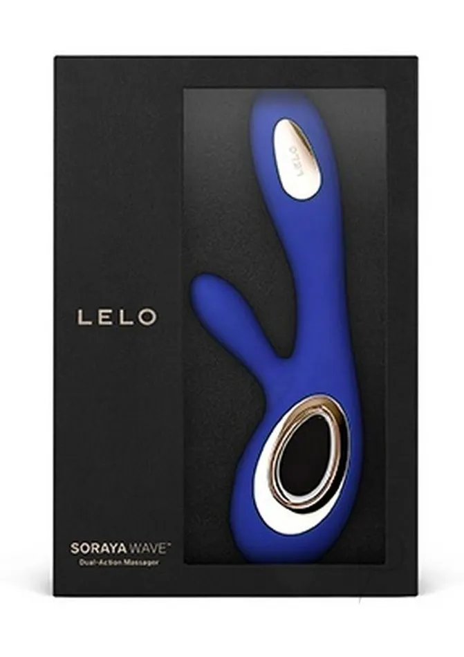 Vibrators Soraya Wave Rechargeable Rabbit Vibrator Midnight Blue Lelo