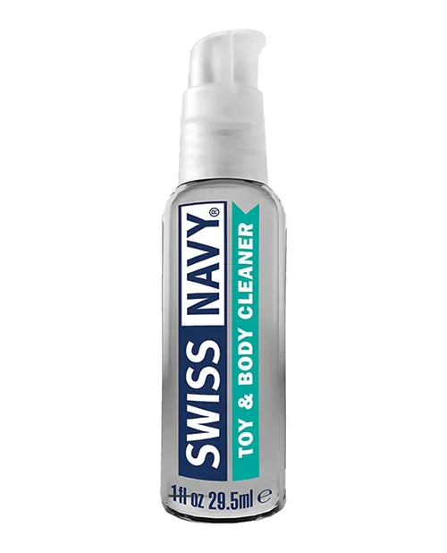 Vibrators Swiss Navy Swiss Navy Toy and Body Cleaner 1oz30ml Vibrators Swiss Navy Swiss Navy Toy and Body Cleaner 1oz30ml