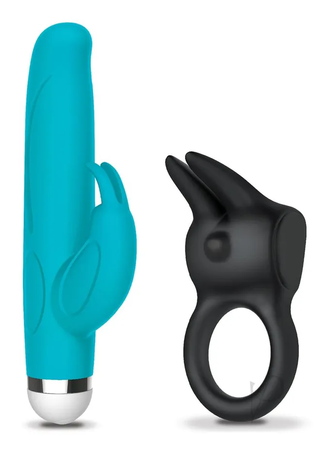 Vibrators The Rabbit Company The Mini Rabbit and Rabbit Love Ring Silicone Rechargeable Couples Playtime Set BlueBlack The Rabbit Company Vibrators The Rabbit Company The Mini Rabbit and Rabbit Love Ring Silicone Rechargeable Couples Playtime Set BlueBlack The Rabbit Company