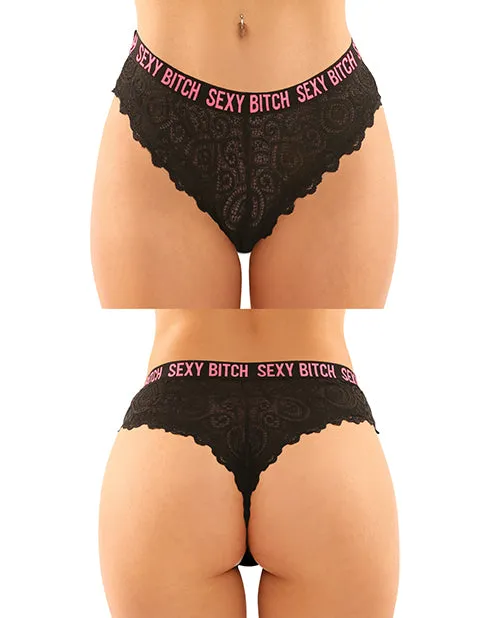 Vibrators Vibes By Fantasy Lingerie Vibes Buddy Sexy Bitch Lace Panty Micro Thong BlackPNK SM Vibrators Vibes By Fantasy Lingerie Vibes Buddy Sexy Bitch Lace Panty Micro Thong BlackPNK SM
