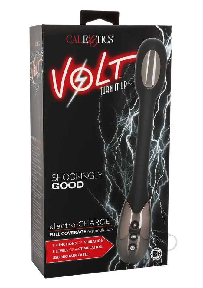 Volt Anal Volt ElectroCharge Rechargeable ElectroStimulating Massager Black Volt Anal Volt ElectroCharge Rechargeable ElectroStimulating Massager Black