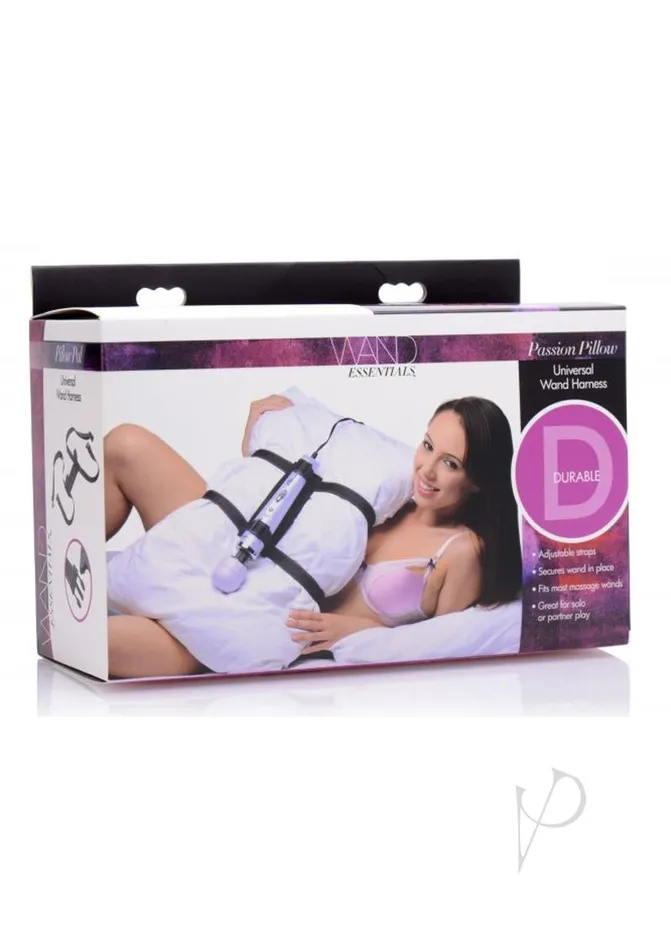 Wand Essentials Vibrators Wand Essentials Universal Wand Harness Black