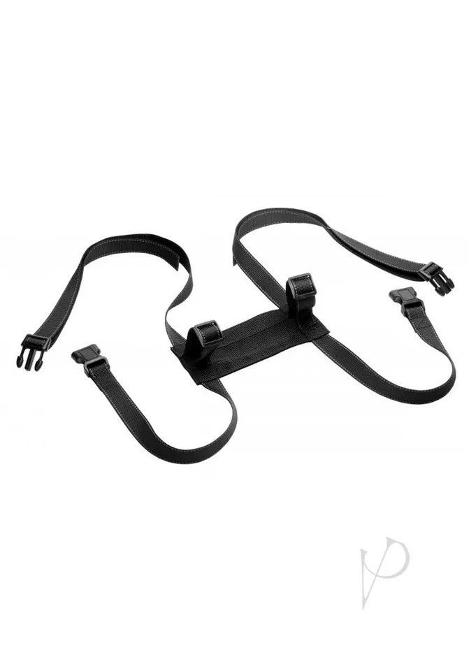 Wand Essentials Vibrators Wand Essentials Universal Wand Harness Black