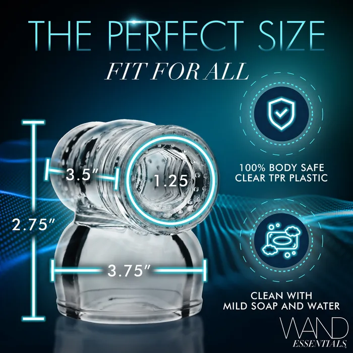 Wand Massager Masturbation Sleeve Firm Wand Essentials Female Sex Toys