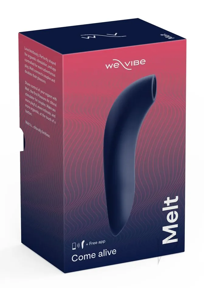 We Vibe Female Sex Toys WeVibe Melt Pleasure Air Rechargeable Silicone Clitoral Stimulator Midnight Blue We Vibe Female Sex Toys WeVibe Melt Pleasure Air Rechargeable Silicone Clitoral Stimulator Midnight Blue