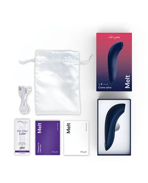 We Vibe Female Sex Toys WeVibe Melt Pleasure Air Rechargeable Silicone Clitoral Stimulator Midnight Blue We Vibe Female Sex Toys WeVibe Melt Pleasure Air Rechargeable Silicone Clitoral Stimulator Midnight Blue