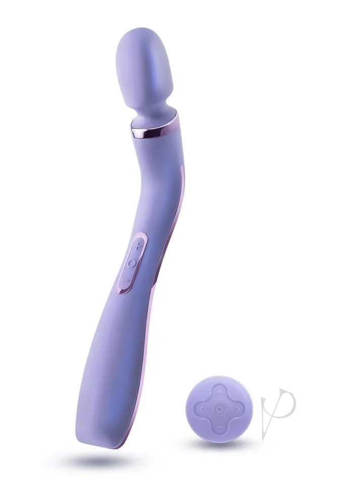 Wellness Wellness Eternal Wand Rechargeable Silicone Vibrating Wand with Remote Control Lavender Female Sex Toys