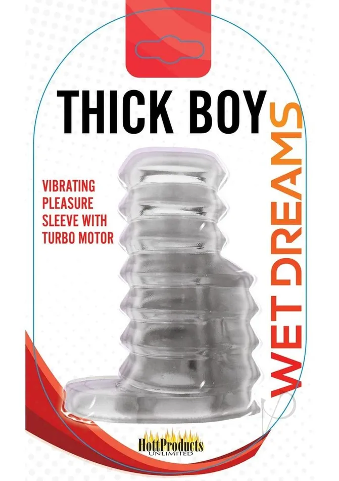 Wet Dreams Female Sex Toys Thick Boy Vibrating Pleasure Sleeve with Turbo Motor Waterproof Clear Wet Dreams Female Sex Toys Thick Boy Vibrating Pleasure Sleeve with Turbo Motor Waterproof Clear