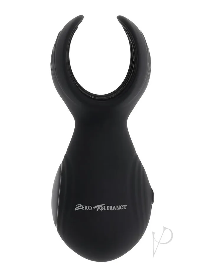 Zero Tolerance Zero Tolerance Handy Helper Rechargeable Silicone Stroker Black Anal