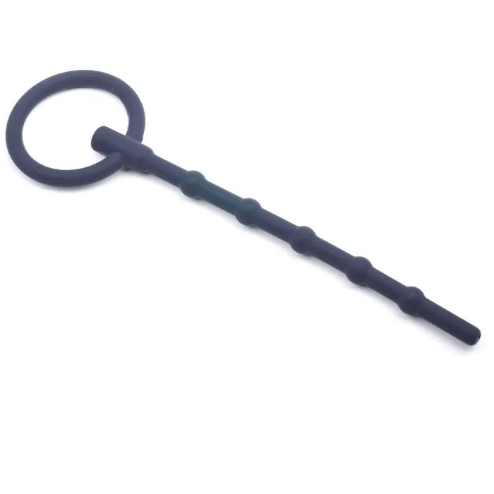 6 Inch Beaded Silicone Cum Thru Penis Plug with Ring Various Toy Brands Male Sex Toys 6 Inch Beaded Silicone Cum Thru Penis Plug with Ring Various Toy Brands Male Sex Toys