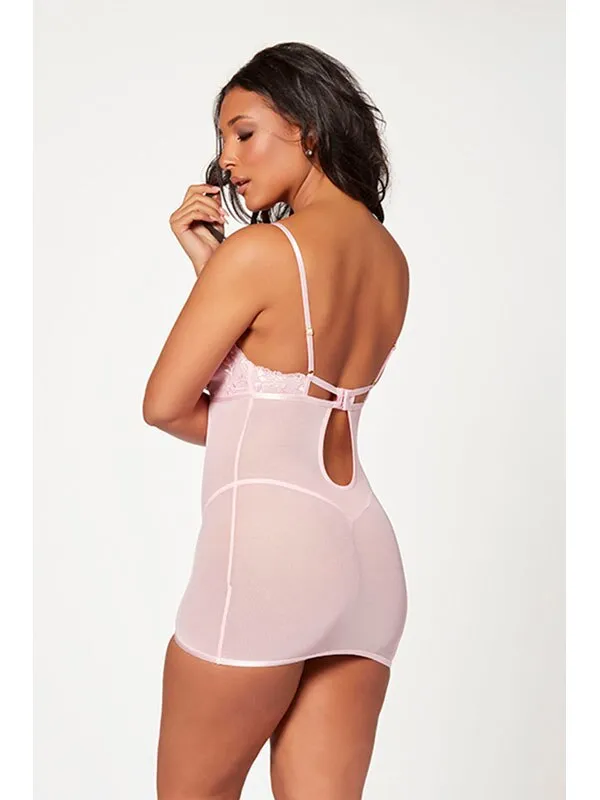 Anal 2 Pc Slim Fit Chemise And Thong Panty Set 11553 PINK S H Seven Til Midnight Anal 2 Pc Slim Fit Chemise And Thong Panty Set 11553 PINK S H Seven Til Midnight