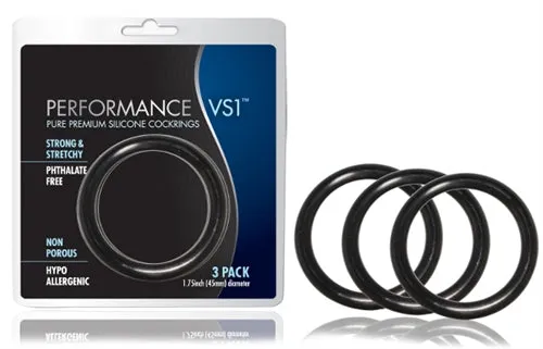 Anal Blush Performance Rings Vs1 Medium Black