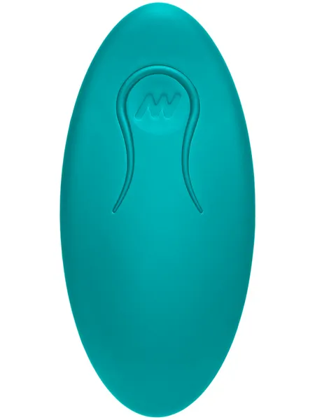Anal Doc Johnson APlay Vibe Adventurous Rechargeable Silicone Anal te Teal