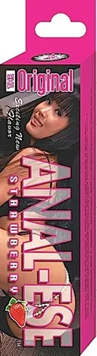 AnalEse Cream Strawberry Flavor 15 Oz Nasstoys Anal