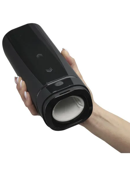 Anal Kiiroo Onyx and Pearl2 Couple Set Black