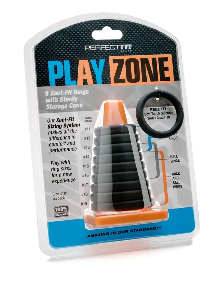Anal Perfect Fit Play Zone Kit Black