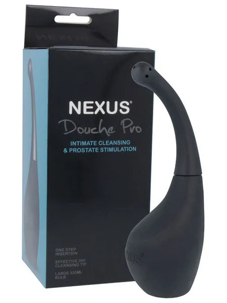 Anal PRO Anal Douche 330ml with prostate nozzle Black Nexus