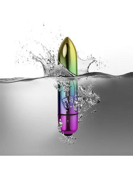 Anal Rocks Off RO80mm 7 Speed Rainbow Anal Rocks Off RO80mm 7 Speed Rainbow