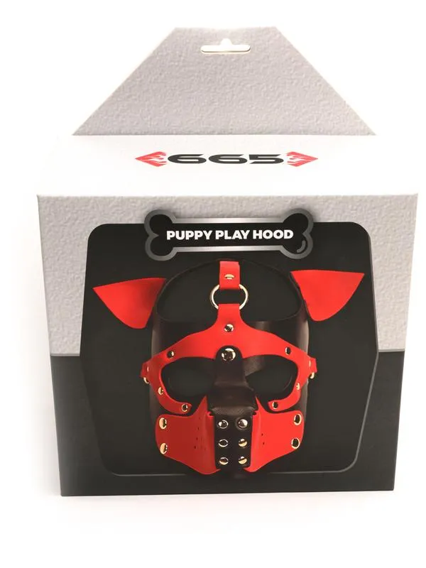 Anal Sport Fucker Bondage Pup Hood Black Anal Sport Fucker Bondage Pup Hood Black