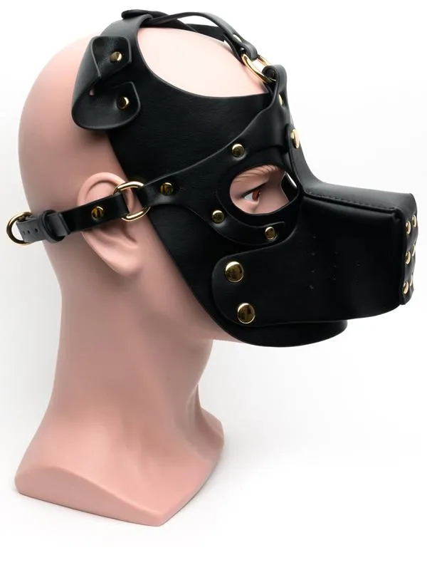 Anal Sport Fucker Bondage Pup Hood Black Anal Sport Fucker Bondage Pup Hood Black