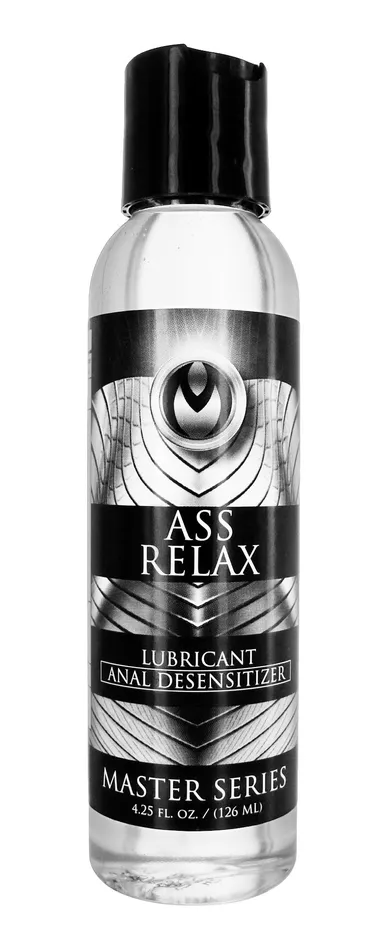 Anal XR Brands Master Series Ass Relax Lubricant Anal Desensitizer 425 Fl Oz