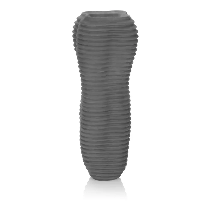 Apollo Reversible Closed End Stroker Gray CalExotics Male Sex Toys