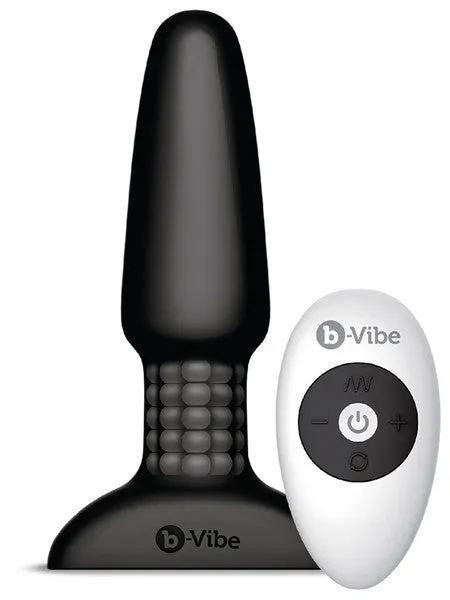 BVibe Anal bVibe USB Rechargeable Rimming Plug Black