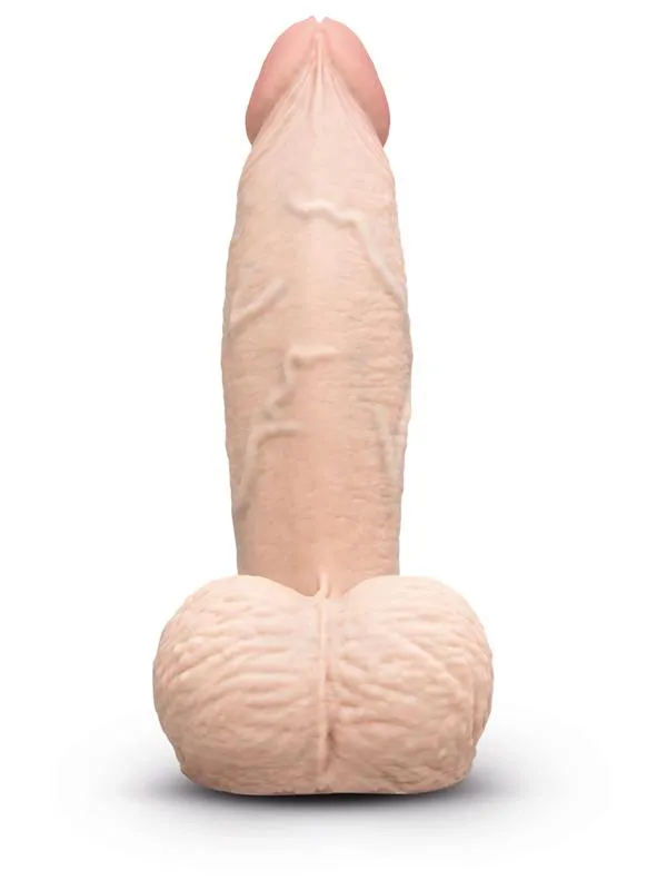 BVibe Female Sex Toys b Vibe Slipskin Realistic Silicone Dildo 6 in Girthy Cream BVibe Female Sex Toys b Vibe Slipskin Realistic Silicone Dildo 6 in Girthy Cream