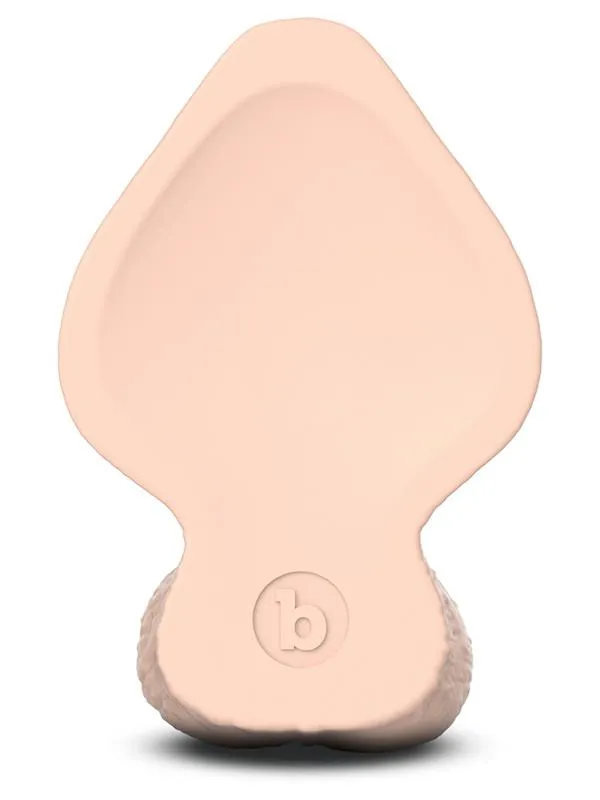 BVibe Female Sex Toys b Vibe Slipskin Realistic Silicone Dildo 6 in Girthy Cream BVibe Female Sex Toys b Vibe Slipskin Realistic Silicone Dildo 6 in Girthy Cream