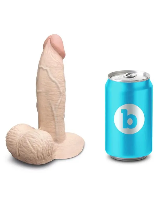 BVibe Female Sex Toys b Vibe Slipskin Realistic Silicone Dildo 6 in Girthy Cream BVibe Female Sex Toys b Vibe Slipskin Realistic Silicone Dildo 6 in Girthy Cream