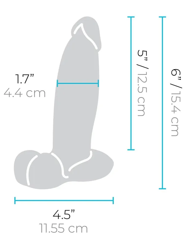 BVibe Female Sex Toys b Vibe Slipskin Realistic Silicone Dildo 6 in Girthy Cream BVibe Female Sex Toys b Vibe Slipskin Realistic Silicone Dildo 6 in Girthy Cream